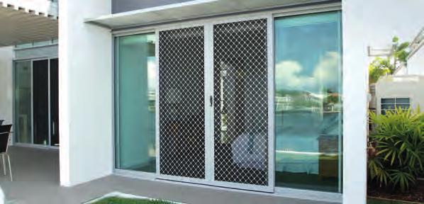 Diamond Grilles A great value safety solution for any type of home The ideal entry point for reliable home security. Diamond Grille s strength comes from its distinctive diamond mesh pattern.
