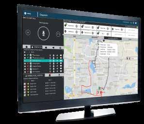 Monitor communication traffic and instantly connect with groups and individuals at the touch of a button.