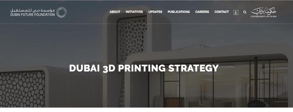 of Things AR/VR Robotics 3D Printing The Dubai