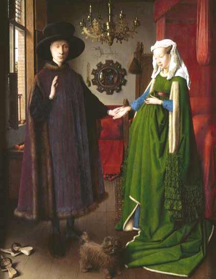 Wedding Portrait by Jan Van Eyck The Renaissance