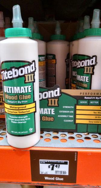 Glue Titebond III has the longest working time of all the Titebond glues.