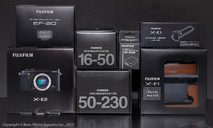 8 Macro OSS - $1,299 (reg $1,349) FUJIFILM Canada 2015 Boxing Week Rebates to January 7 th Product Description Regular Price REBATE SALE Price The bundle includes all of the following items for only