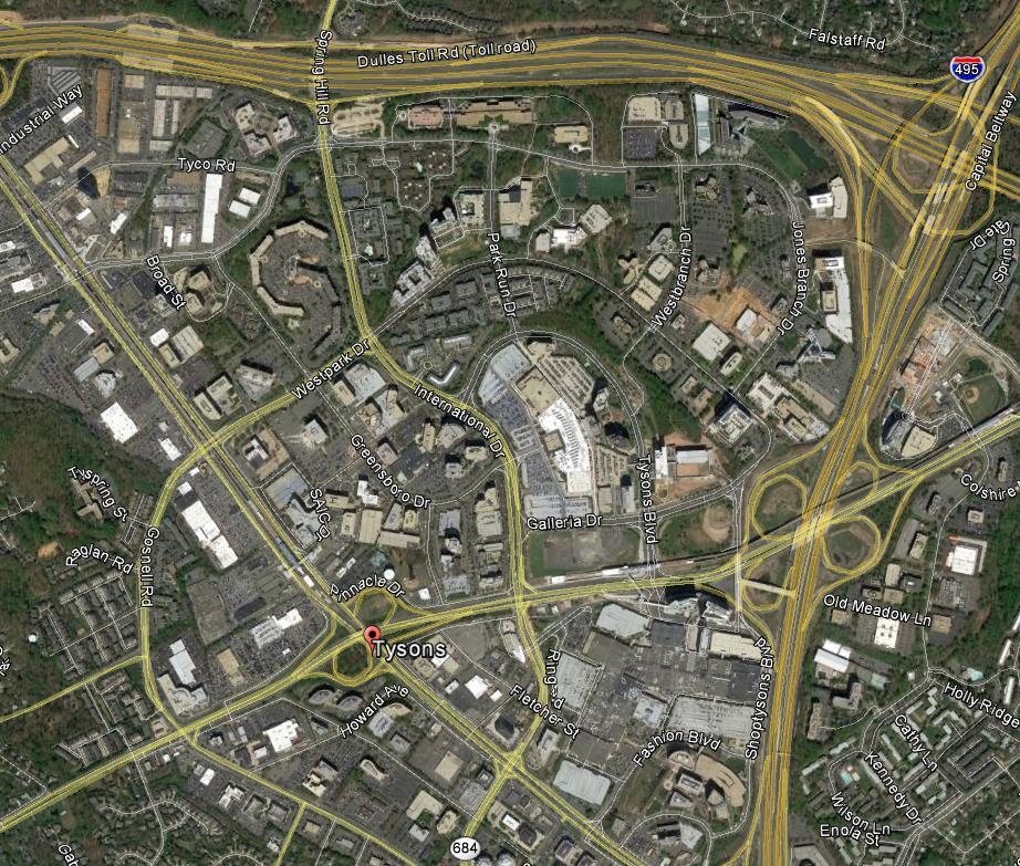 Appendix B: Tysons, VA Redevelopment PSB owns 45 acres: The Mile 40 acres left to be redeveloped The Mile Under-served residential market