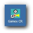 2. Program interface After successful installation and registration of the Gamex CR program you can start it by double clicking on the shortcut icon placed by the installer on the Windows desktop