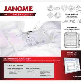 Use with Janome MB-4 and MB-7.