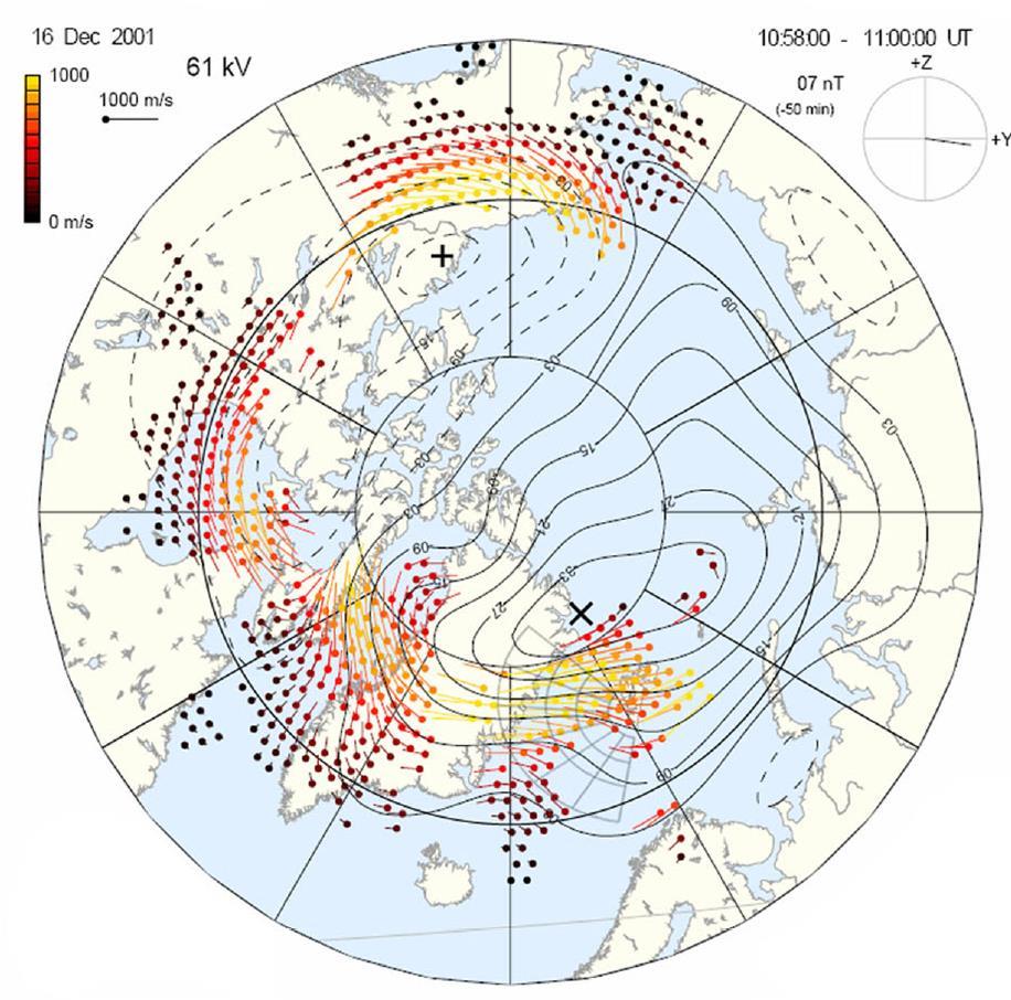 Global-scale ionospheric convection