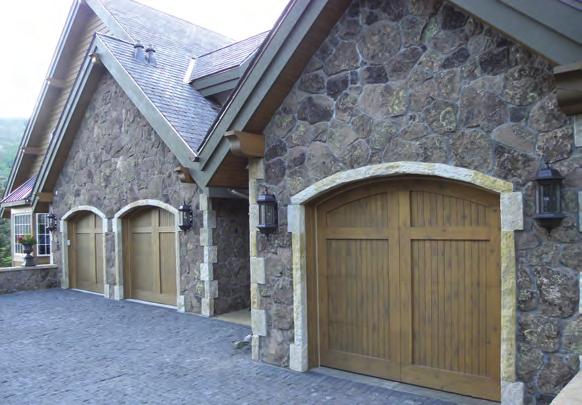 The doors featured in the home below were constructed with western red clear cedar to match the entry door, the window