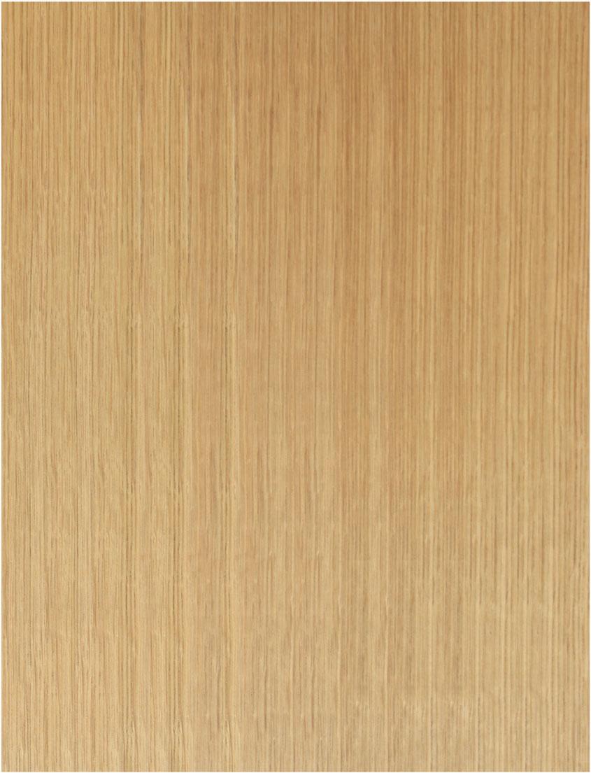 Slip Matched Veneers VERTICAL VENEERS Flush door with vertical veneers are slip matched as standard on these wood species: Mahogany Quarter Sawn