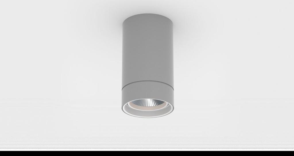 Surface Mount Leto 11 S - Surface Mount LED Light. is a large cylinder surface mounted LED designed as an all purpose light.