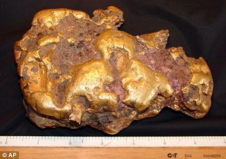 THE NEWSLETTER OF THE PASADENA LAPIDARY SOCIETY Page 5 RECORD GOLD NUGGET FOUND!