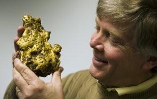 Now, on the eve of the auction of the so-called Washington Nugget in Sacramento, its finder has told the story.