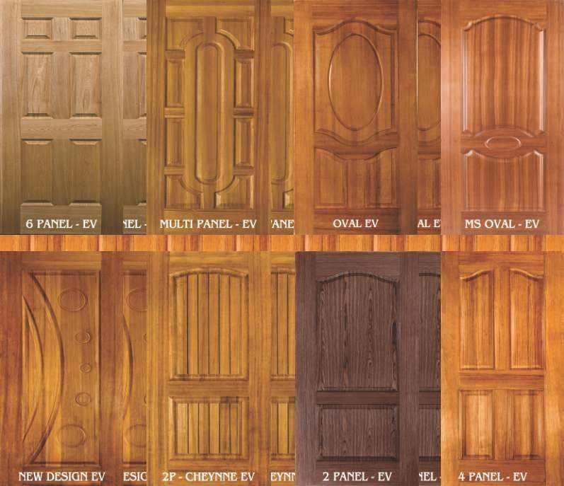 Engineered Veneer Moulded Doors Niki's Engineered Veneer Moulded Panel Doors reflect the natural textures of wood. They are manufactured from specially designed & imported veneer skins.