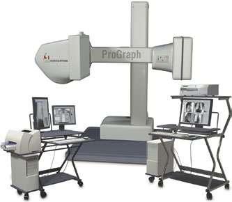 based on CCD matrix, open type machines and the ones equipped with X-ray protective cabins.