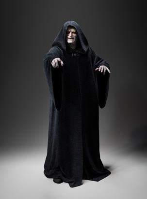 Darth Vader Once a heroic Jedi Knight, Darth Vader was seduced by the dark side of the Force and became a Sith Lord under the tutelage of Emperor Palpatine.