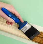 PAINT BRUSHES NO LOSS EVOLUTION Dual moulded handle for comfort during prolonged use.