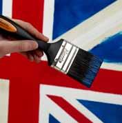 PAINT BRUSHES Taskmasters are manufactured in the UK. Eyecatching ergonomic handle.