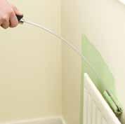 ROLLERS ID FLEXIROLLER Flexible glass-fibre shaft ideal for painting hard to reach areas.
