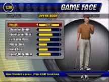 Chapter 3 Playing a Game Game Face Game Face is a new feature in EA SPORTS PGA TOUR Golf Challenge Edition. It allows a player, using a Players' SmartCard, to create a custom golfer.
