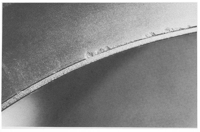 Fig. 2. A microscopic visual image of the coating.