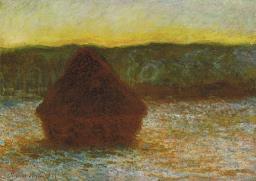 Sunset), 1890-91, 66 x 93 cm, The Art Institute