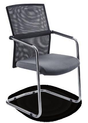120kg carrying capacity* Visitors chair features: