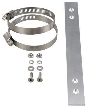 Kits include: (1) Mounting Bracket (1) Bracket Hardware Kit (2) Boom Clamps Bar Material: Aluminum Bar Hardware and Element Clamp Material: Stainless Steel Bar Dimensions: 10 x 1.00 x.