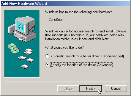 chapter 2 Installing ScanGear CS-U 5. When the [Windows has finished installing the new hardware device.] message appears, click the [Finish] button.