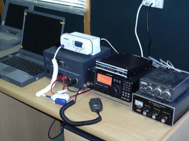 HF Radio E-MailE HF Email Email sent via a HF Radio Transceiver Requires a special radio modem Modem