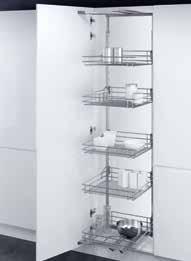 Storage Solutions PULL-OUT LARDER W: 300, 400, 500