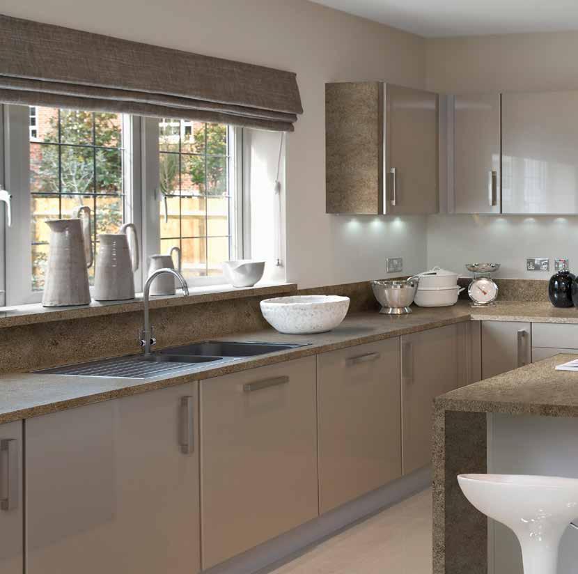 WORKTOPS 5 3 4 1 2 Features & Specifications 6 1. Worktops Create a statement in your kitchen with a beautiful Heritage worktop.