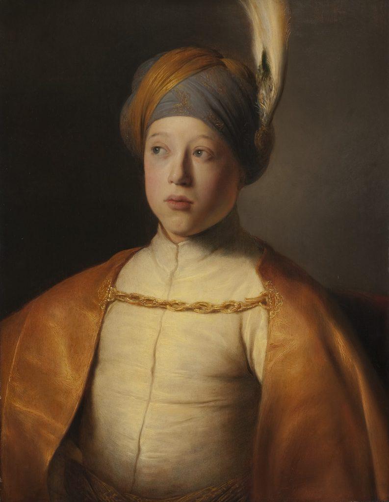 Boy in a Cape and Turban (Portrait of Prince Rupert of the Jan Lievens