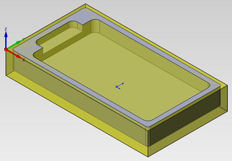 Exercise #1: imachining Walk Through This example is a step-by-step guide on the definition process of SolidCAM s imachining