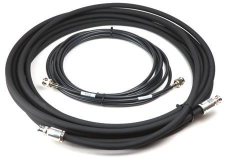 OCTOPACK Optional Accessories Coaxial Cables A variety of low loss coaxial cables