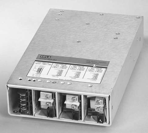 4 Power Supplies SMP Series: Super Slim Modular Power Supplies These medium power, modular power supplies, from 250 through 1000 watts, are capable of up to 12 independent outputs.