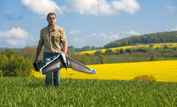 OVERVIEW Parrot Disco-Pro Ag is the multi-purpose all-in-one precision agriculture solution for farmers that fits in their everyday tool box to help them improve ROI of their large crops.