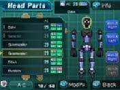 15 LBX Parts/Equipping Parts Touch "LBX Parts" to change parts and weapons on your LBX. First, let's go over how to equip LBX parts.