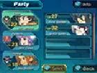 The three characters shown to the left on the Touch Screen will join the battle; the rest of the characters will