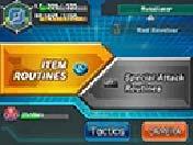 22 Battle Screen You control an LBX and battle against your opponents.
