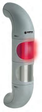 5 mm 2 Installation position: Vertical/hanging Duty cycle: 100 % Life duration: Up to 50,000 hrs LED Traffic Light (3 tier) Voltage: 24 V DC 115-230 V AC Current consumption: 60 ma (red/yellow)