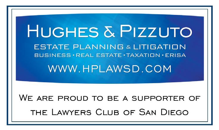 www.lawyersclubsandiego.com Lawyers Club News 23 Trial Advocacy Task Force BY: Deborah Wolfe and Christopher W.