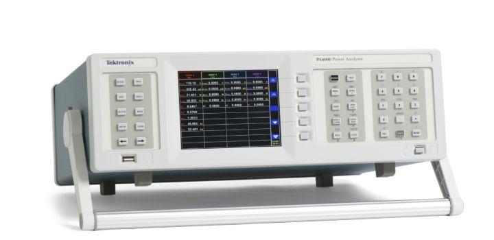 Power Analyzer PA4000 Datasheet Tektronix PA4000 Power Analyzers deliver highly accurate, multi-channel power, energy, and efficiency measurements.