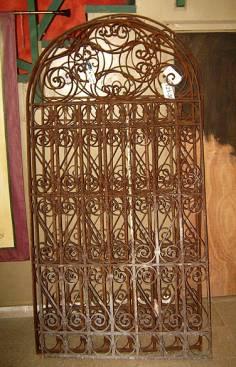 Egyptian Arched Iron Grills (6ft) 4
