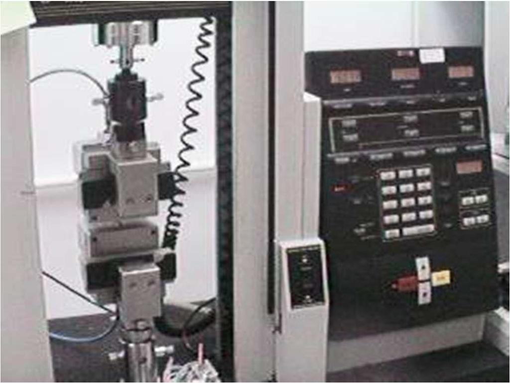 Equipment Tensile testing machine with working range of