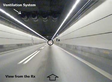 The second picture was taken inside the tunnel, Fig. 1 (b). III.