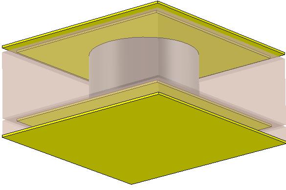 between this cell and the cell of Fig. 3-3 is the additional thickness of the substrate on top of the upper cell.