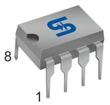 DIP-8 SOP-8 Pin Definition: 1. VCC 8. VB 2. RT 7. HO 3. CT 6. VS 4. COMP 5.