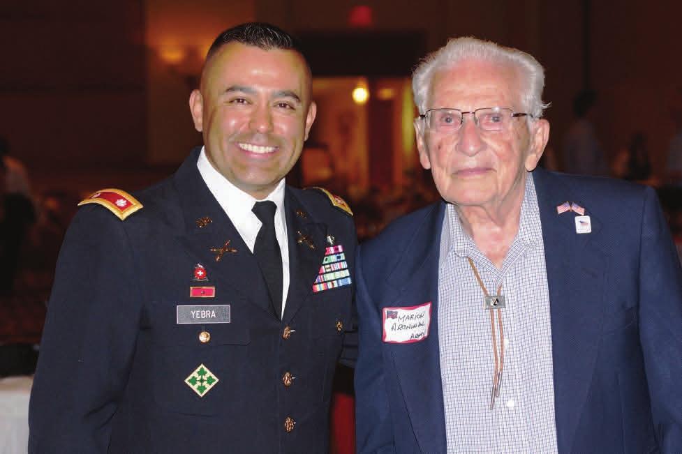 Col. David Yebra and Marion Archinal The Woodlands club
