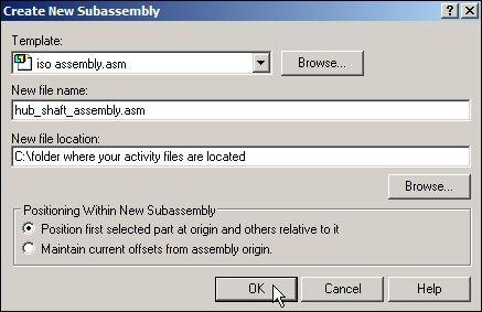 Activity: Transferring and dispersing in assembly Name the new subassembly