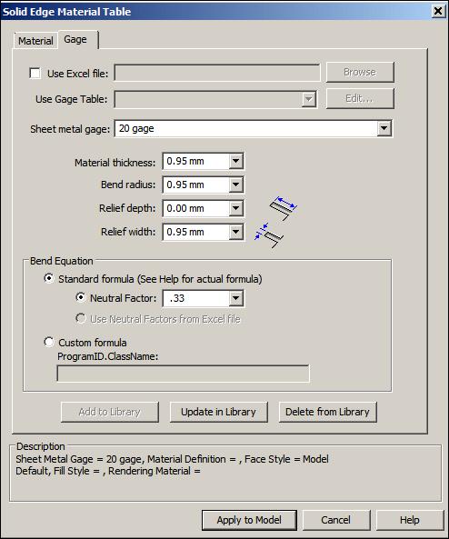 Activity: Inter-part assembly modeling On the Application menu, choose PropertiesfiMaterial Table.