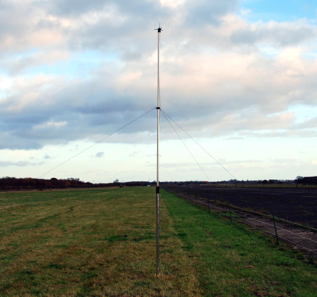Radio Antenna The base station radio antenna must be placed in the highest available position in order to realise the maximum possible transmission range.